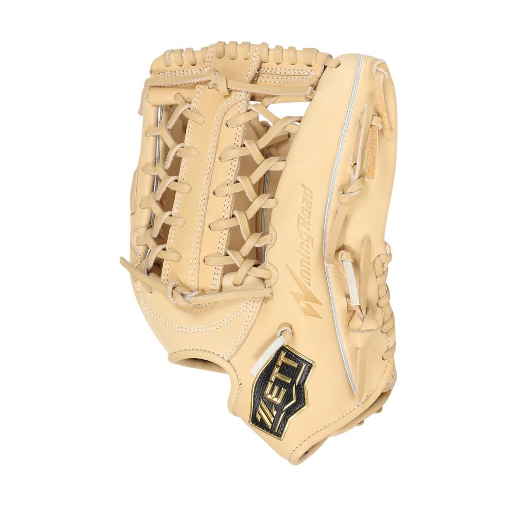 ZETT Winning Road Softball Pastel Brown Size 8 All-Around Glove, (3200), (BRGB33540F)