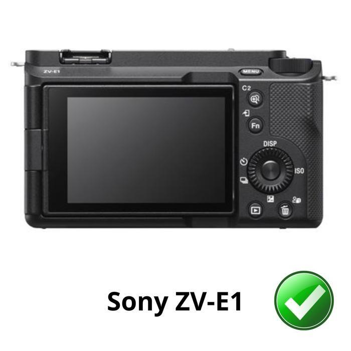 Screen Protector - Phonillico - Sony ZV-E1 - Pack of 3 - Resistant Plastic Film - Ultra Thin