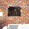 Personalized Custom Metal Sign for Davidson Motorcycle Garage Decor Name Plaque Gift for Bike Enthusiasts