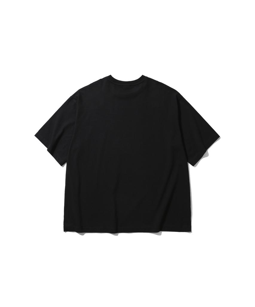 ANGLAN Star Graphic Tee - Black
