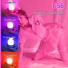 Creative USB LED Night Light: Portable, Eye-Friendly, Multi-Use for Bedroom, Atmosphere, Emergency, and Power Bank.