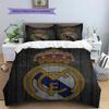 Madrid Pattern Bedding Home Decoration Birthday Gift (1 * duvet cover + 2 * pillowcase, without core)
