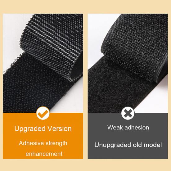 10/15/20/30/40/50Pcs Heavy Duty Fastener Tape Self Adhesive Interlocking Strip Damage-Free Multifunction Car Foot Mat Carpet Fixing Sticker