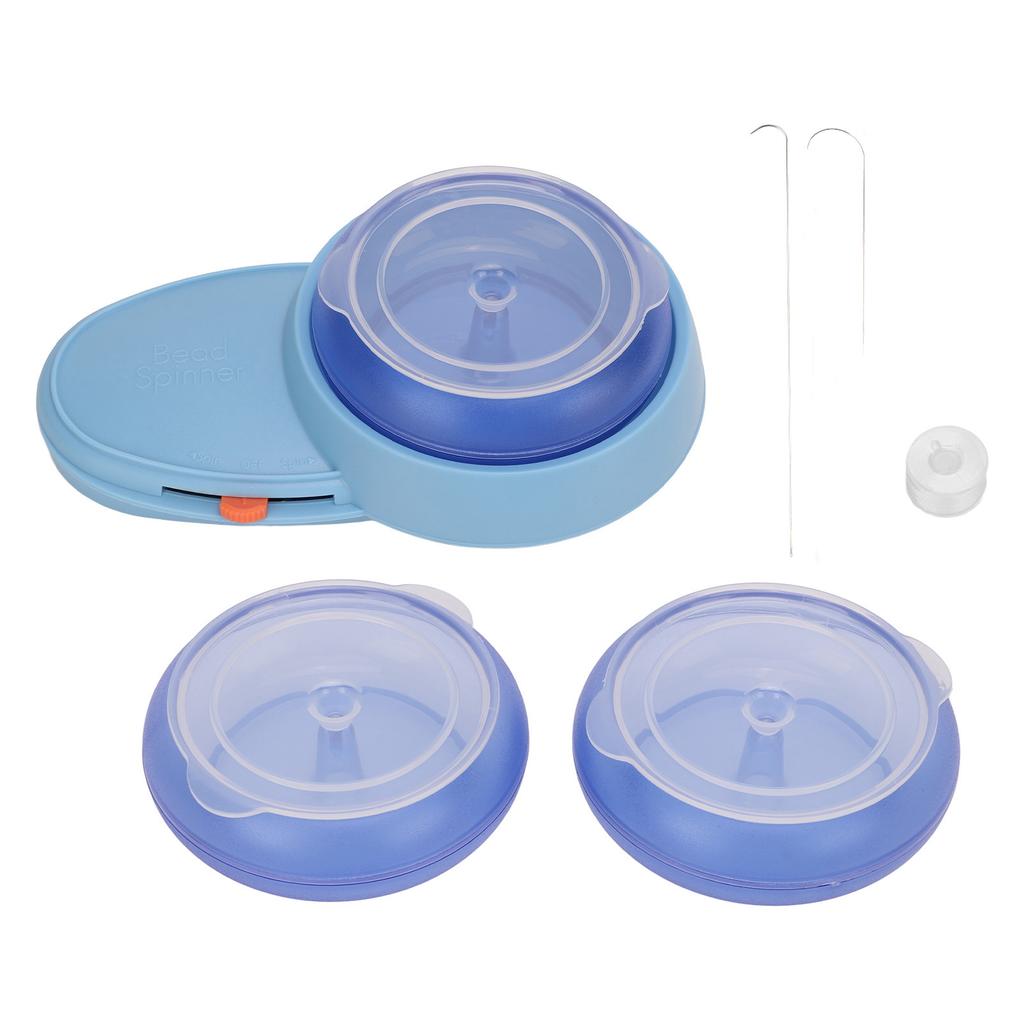 Bead Spinner Plastic Bowl Large Capacity Easy Threading High Smoothness Bead Maker for Jewelry Makin