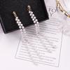 2022 Ultra-Long Pearl Dangle Earrings for Women - Trendy Korean Tassel Design
