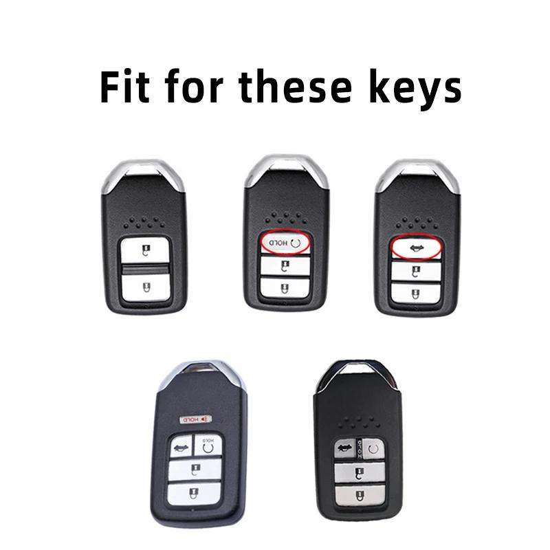 TPU Auto Fernbedienung Schlüsselhülle Abdeckung Schale Fob Für Honda Polit Jazz Jade Crider Odyssey Civic City Vezel Accord Hr-V Crv