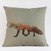 Animal Landscape Special Design Style Throw Pillow Case Rabbit Wolf Dog Elk Home Decor Living Room Sofa Cushion Cover Cojines