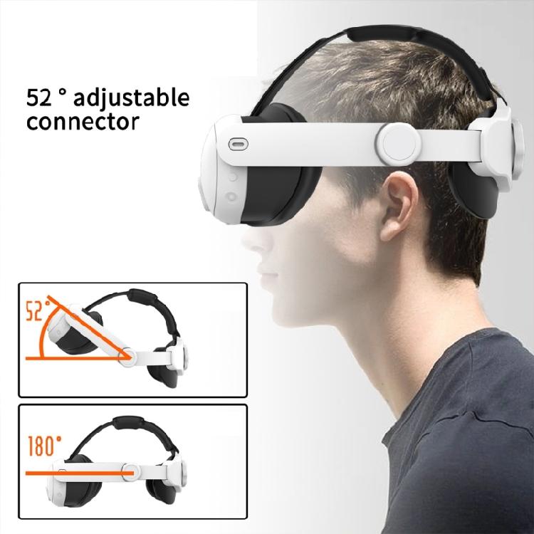 Soft Surface Head Strap Headband Replacement Fit for Quest3 VR Headset Band