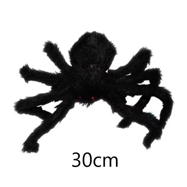 Halloween Decoration Prop Spider Horror Halloween Decoration Party Prop Outdoor Giant Spider Decoration 30-200cm Black Spider