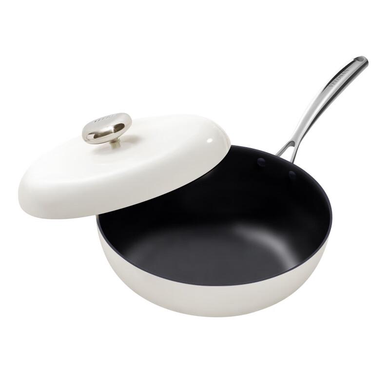 

Wenlunshan VE057 32cm Titanium Alloy Non-stick Wok