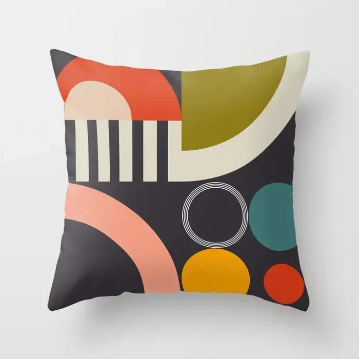 Bedroom Living Room Decoration Home Decor Abstract Pattern  Sofa Cushion Cover