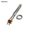 SNDHEATER Electric Water Heating Element  G1" Copper Thread AC 110V 220V Bend Resistance Solar Boiler Heater 1000W 2000W 3000W