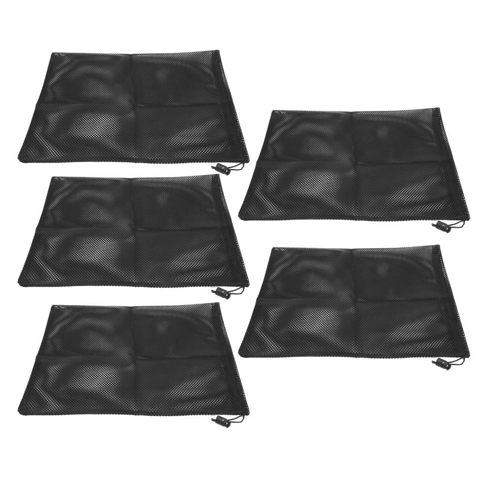 5pcs Professional Pump Barrier Bag Portable Pump Mesh Filter Bag Accessories (31 x 41cm)