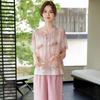 YUZHAOLIN Women's Casual Summer Silk Blend Two-Piece Set