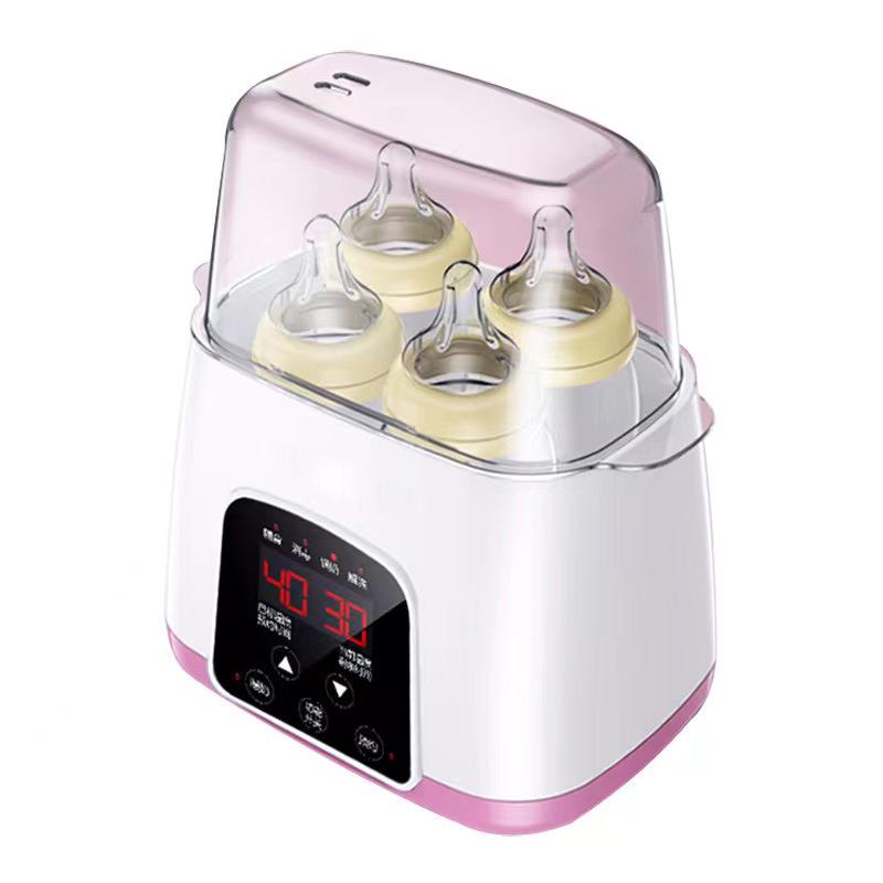 2-in-1 Baby Bottle and Milk Warmer with Thermostat and Sterilizer