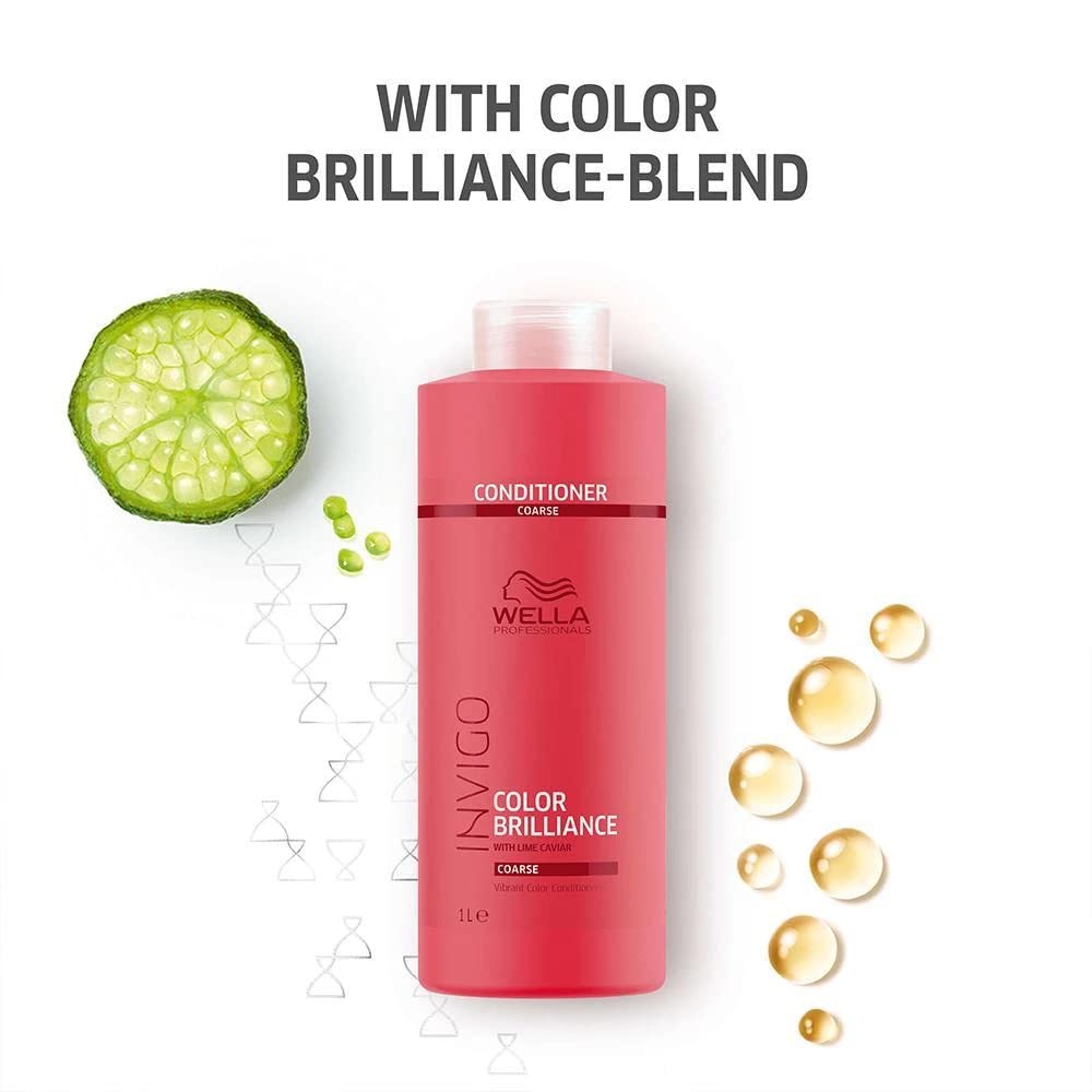 INVIGO Wella Professional Invigo Color Brilliance Lebendiger Farb-Conditioner 1000ml Behandlung 1,0 Liter (x 1)