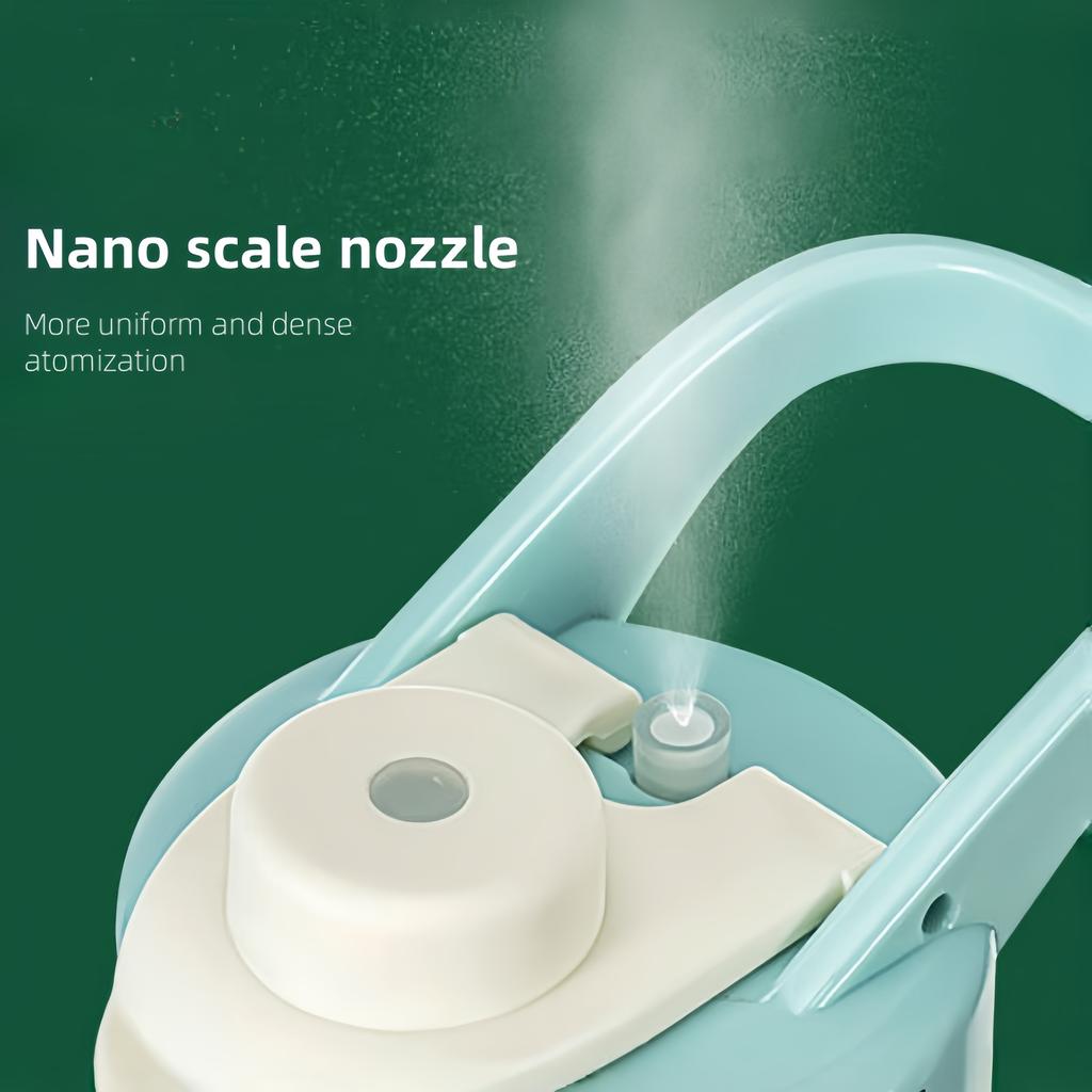 650ml Großvolumige Sprühwasserflasche Outdoor-Sport Fitness Wasserbecher Tragbare Sprühflasche BPA-frei Trinkgeschirr Reiseflaschen