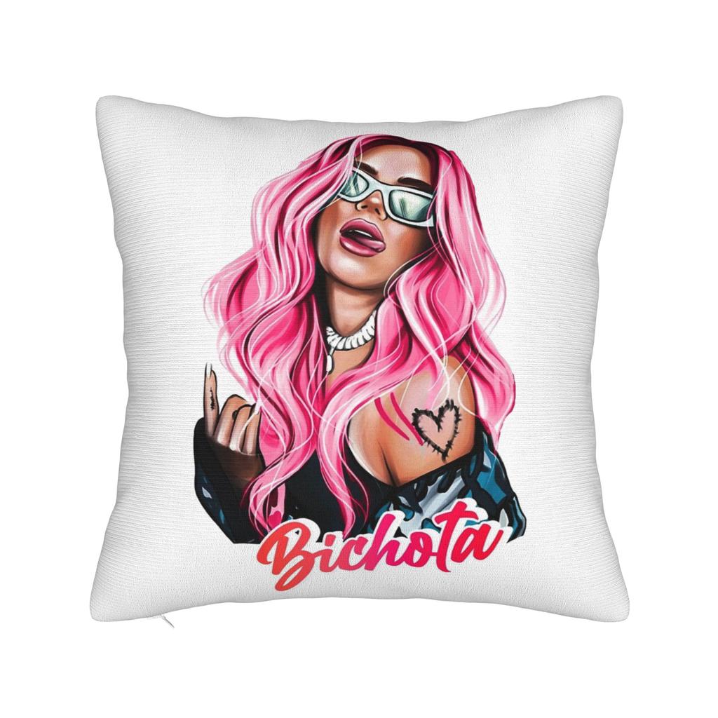 Manana Sera Bonito Sirenit Karol G Pillowcase Soft Fabric Cushion Cover Decorative Throw Pillow Case Cover Sofa 45X45