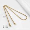 2026 High Grade Bronze Alloy Replacement Bag Chains, Separately Sold Metal Strap Accessories for Underarm Bag DIY Modification