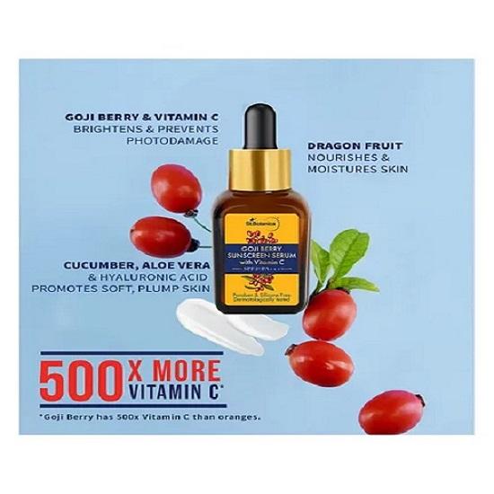 St.Botanica Goji Berry SPF 50 PA+++ Sunscreen Serum 30ml