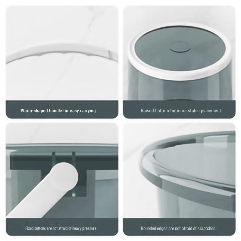 HUIHUADU Transparent Thickened Storage Container