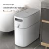 Ecoco Yikeke Large Automatic Trash Can with Lid for Bathroom and Kitchen