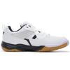 Li Ning Koba Textile, Synthetic Leather Cushioning Slip Resistant Abrasion Resistant Breathable Low Top Badminton Shoes AYTM079-11