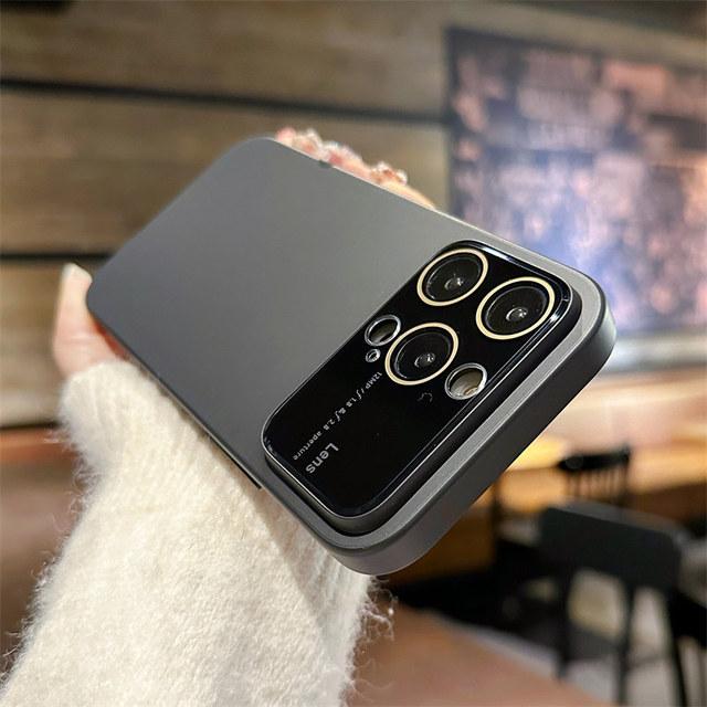 Wstrząsoodporny Ochraniacz Aparatu Etui na Telefon Dla Iphone 14 Pro Max 13 12 11 Pro Max 14plus Wstrząsoodporny Bumper Matowy Silikonowy Tylny Pokrowiec