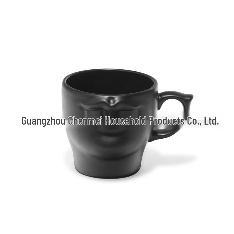 3D Lip Ceramic Couple Mug