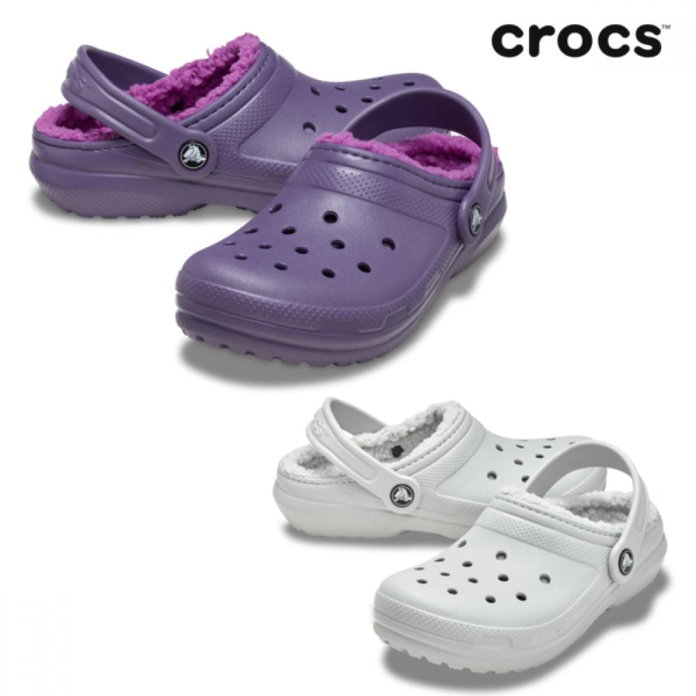 Crocs Kids Classic Lined Clog 207010 5ci 2070105CI (nightshade)/J3(220)