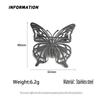 2026 Hollow Butterfly Brooch Jewelry for Suit or Shirt - Stainless Steel Animal Accessory