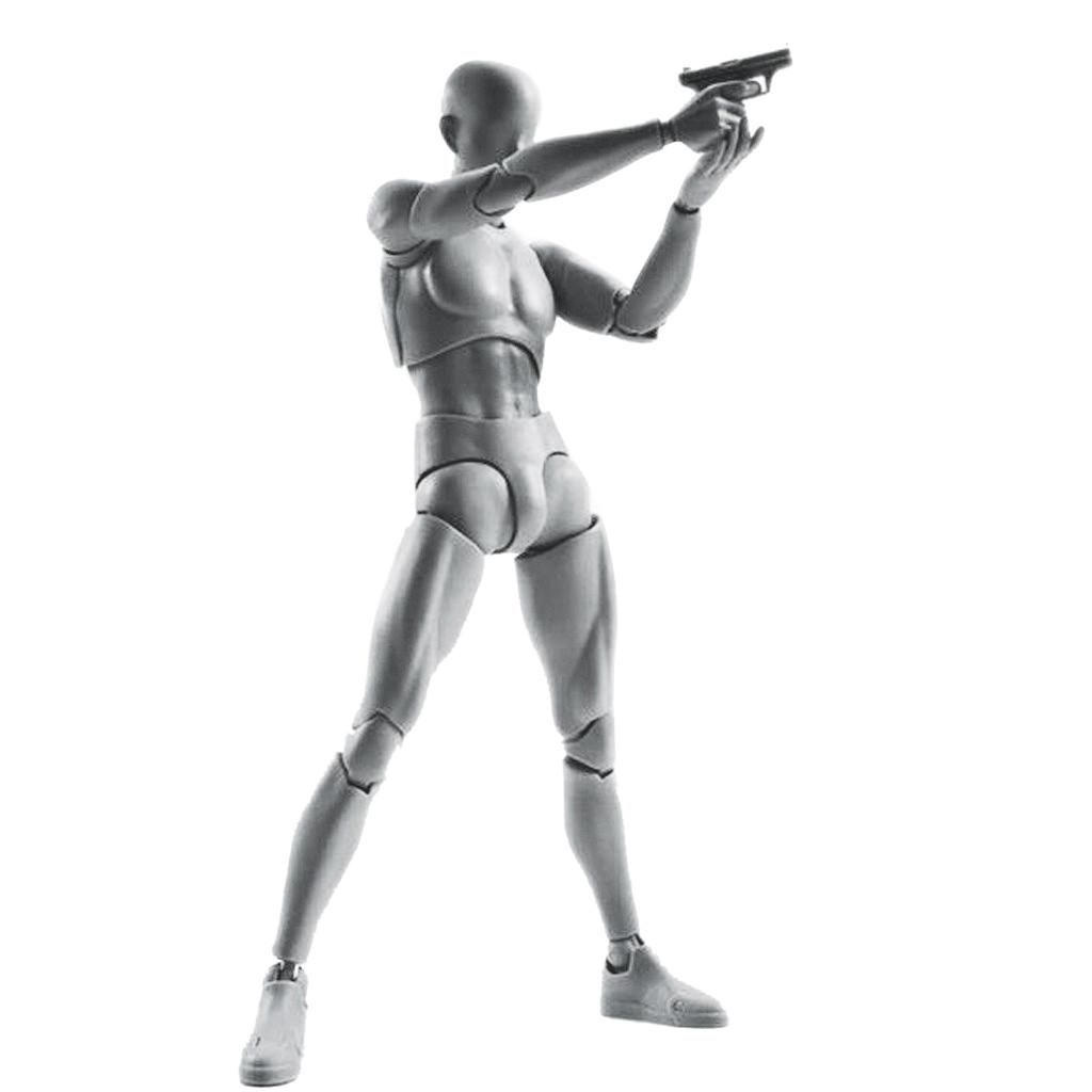 Drawing Figures For Artists Action Figure Model Human Mannequin Man Woman Kits