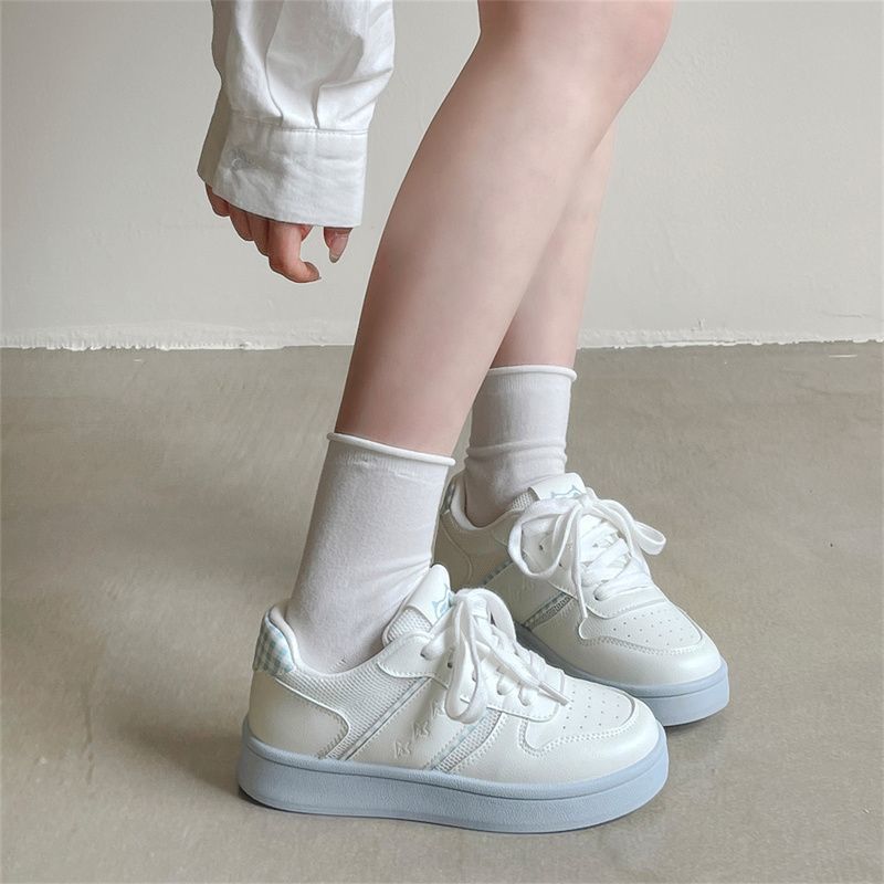 Dopamine platform white shoes children's tide versatile niche bread shoes casual board shoes spring and summer women's shoes