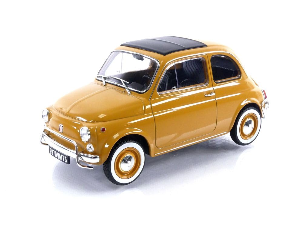 

Norev Fiat 500 L 1968 Positano Yellow Finished Product 1/18