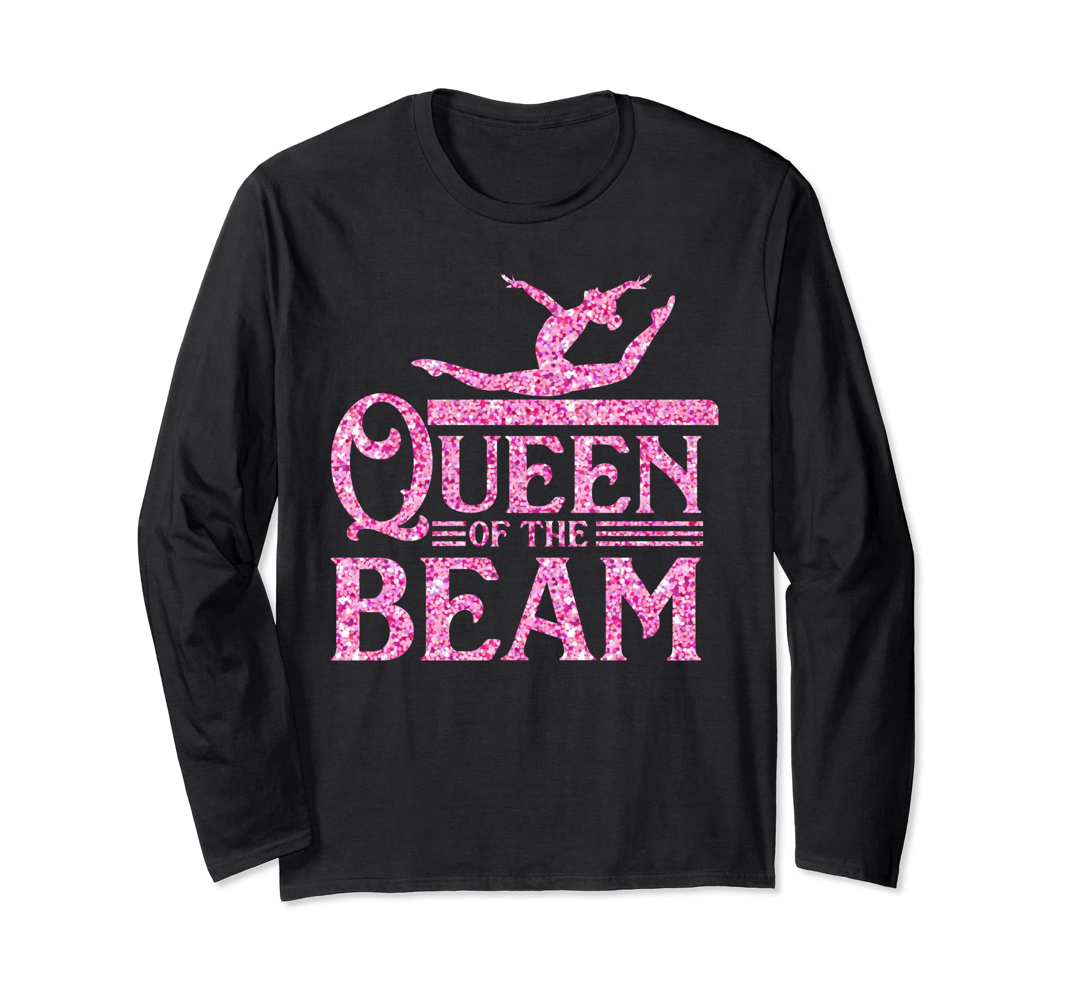 

Футболка с длинным рукавом для гимнастки-болельщицы Queen Of The Beam Cool