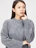 Mira Owen Wool Cashmere Raglan Crew Knit Pullover 09WNT224281 MIX 0 Women's