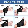 1Pcs Thumb Wrist Brace Support for Carpal Tunnel Arthritis Tendonitis Sprain Relief Gym Sports Hand Protector Bandage