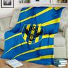 Duhok Dynamic Sports Emblem Blanket Suitable for Sofas, Beds, Offices, And Camping - Perfect Gift for Halloween Christmas