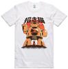 Mens Anime Manga T Shirt Mech Cat Robot Regular Fit 100% Cotton Tee