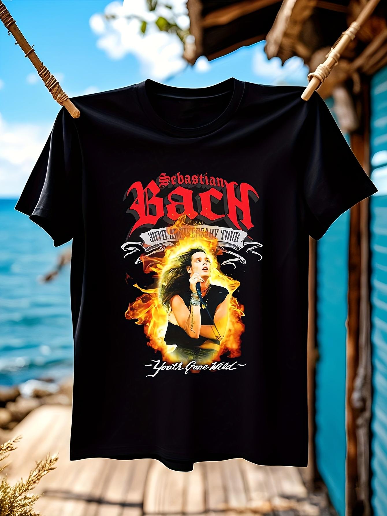 Sebastian Bach SRow Official 30th Anniversary Tour Tshirt... XL