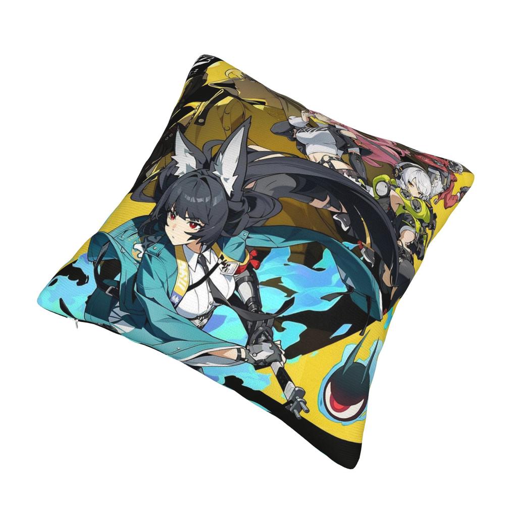 Zenless Zone Zero Pillow Cover Merch Soft Cushion Cover Gift Throw Pillow Case Cover Home Multi-Size