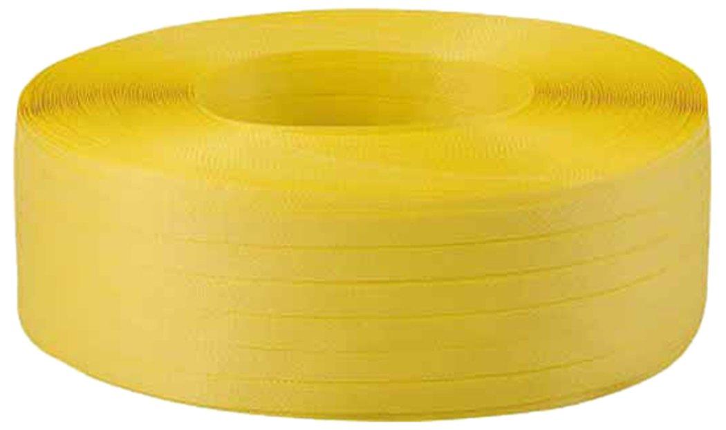 

TRUSCO Hand Tightening PP x 1000m Band, 15.5mm Roll, Yellow, TPP-155-Y