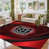 Bayer Leverkusen Football Design Crystal Velvet Rug Soft Decorative Mat for Bedroom Entrance
