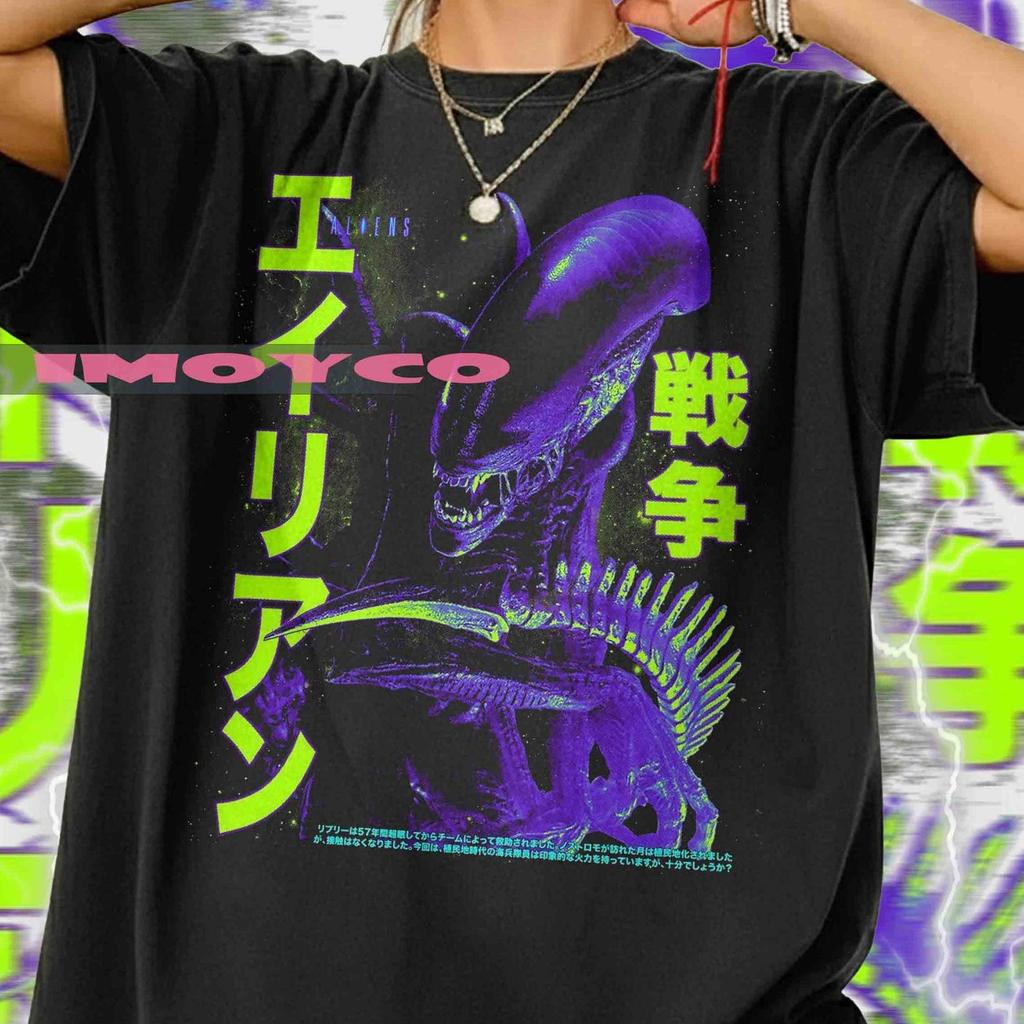 Vintage Alien Movie T-Shirt, Retro Horror Graphic Tee