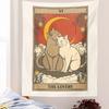 Tarot Tapestry Retro Art Decoration Tapestry Living Room Bedroom Background Wall Decoration Cloth Can Be Customized