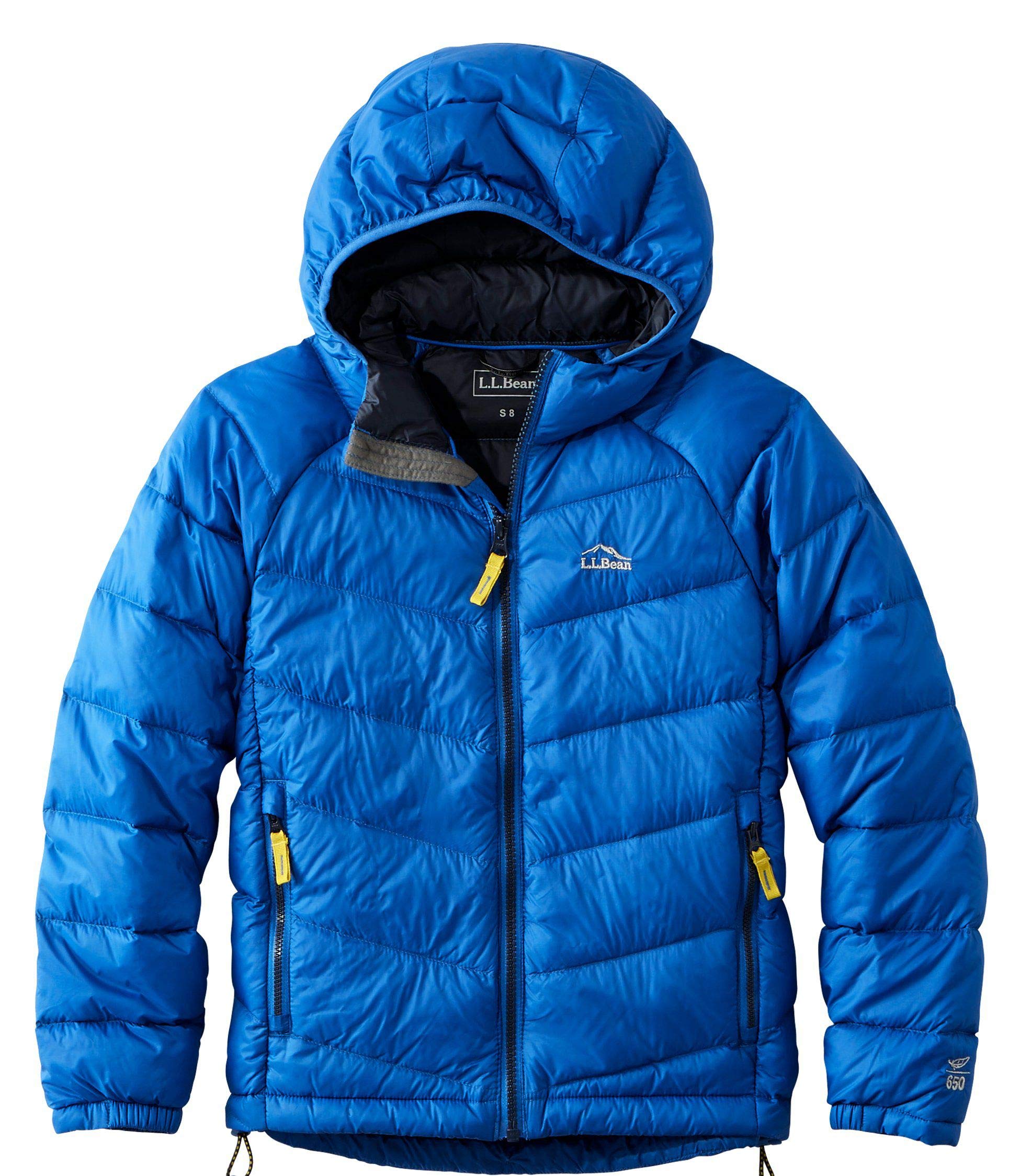 

LL Bean Kids Ultra Light 650 Down Big XL Deep 1000000918 Jacket, Kids, Size, Sapphire, Blue,