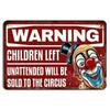 Vintage Metal Tin Sign Man Cave Pub Garage Wall Decor 20x30cm
