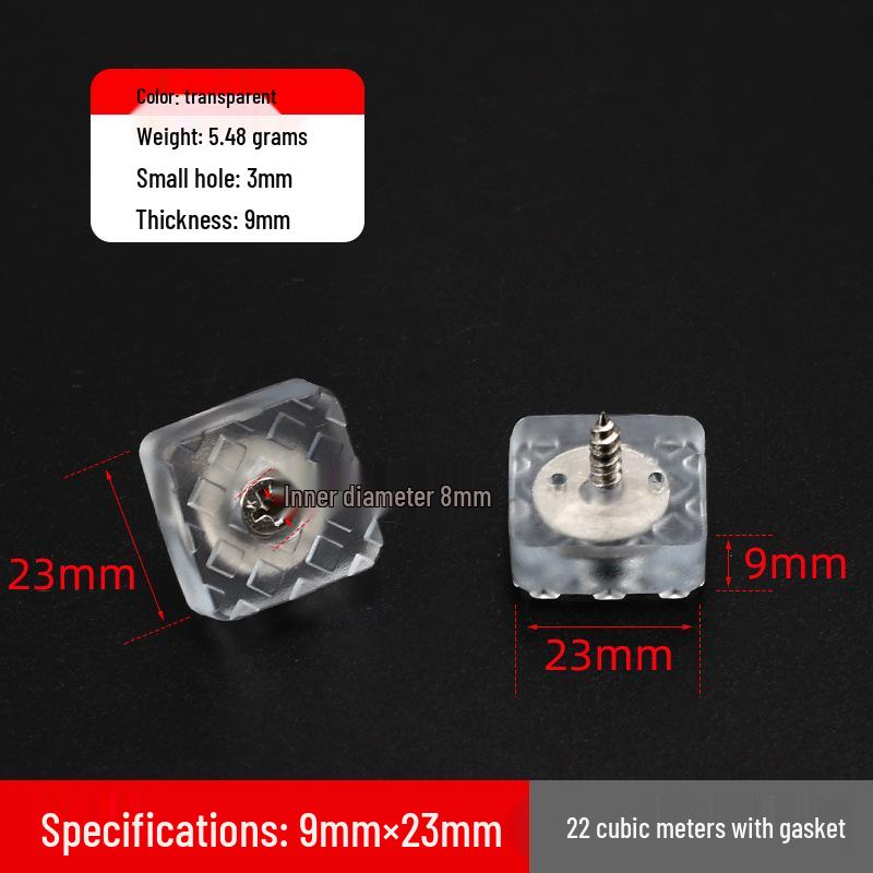 Transparent Non-slip Silicone Rubber Feet Pads for Furniture