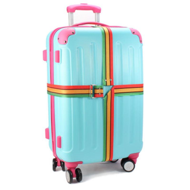 Luggage Reinforcement & Tightening Cross Strap for Suitcases and Trolleys