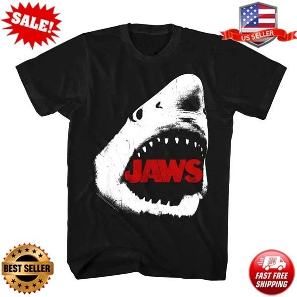 Jaws Dead Eye Shark Men’s T Shirt, S-5XL XL